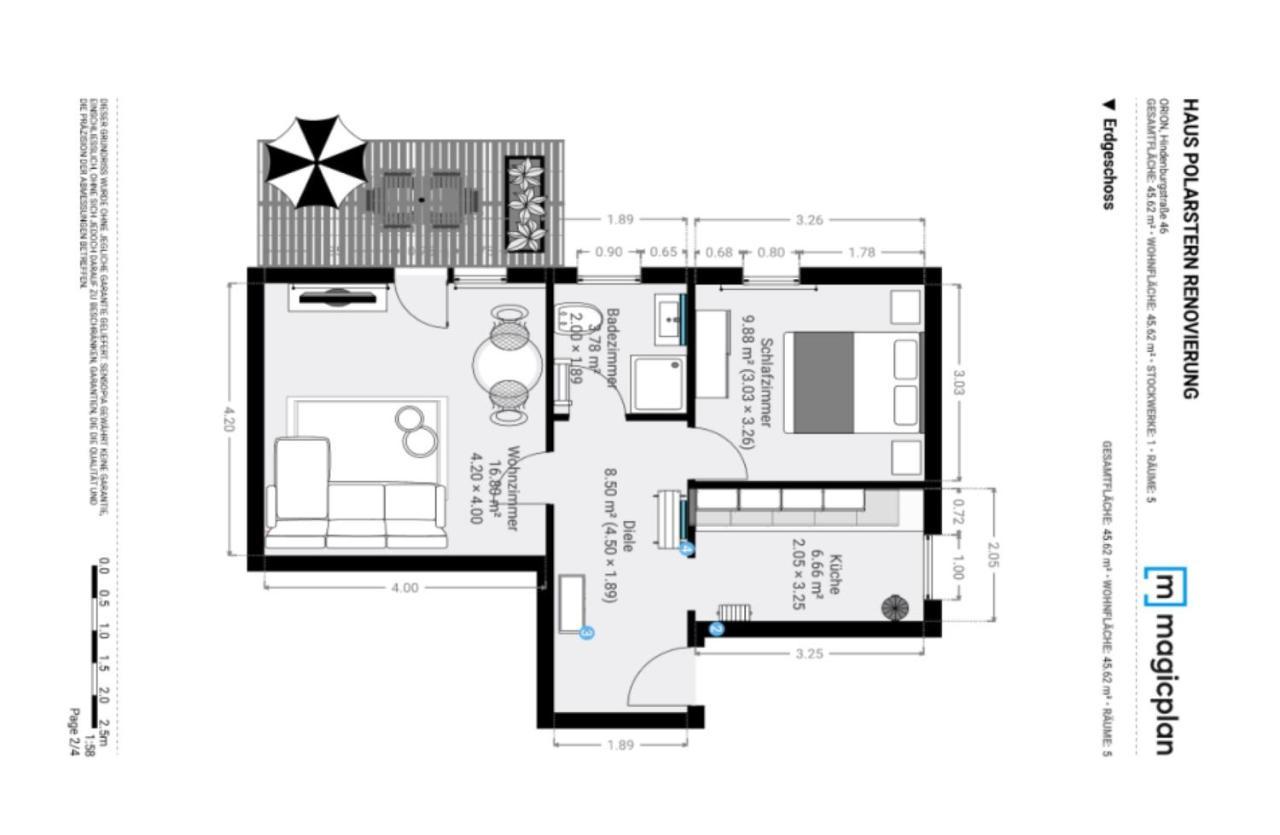 Haus Polarstern Ferienwohnung Orion บอร์คุม ภายนอก รูปภาพ